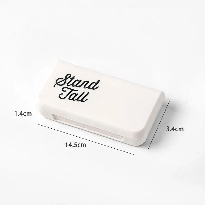 3 Grids Mini Pill Case - Compact and Eco-Friendly Organizer
