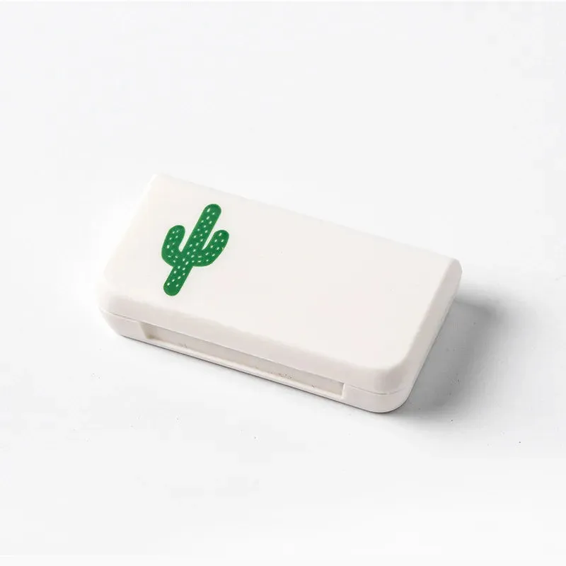3 Grids Mini Pill Case - Compact and Eco-Friendly Organizer