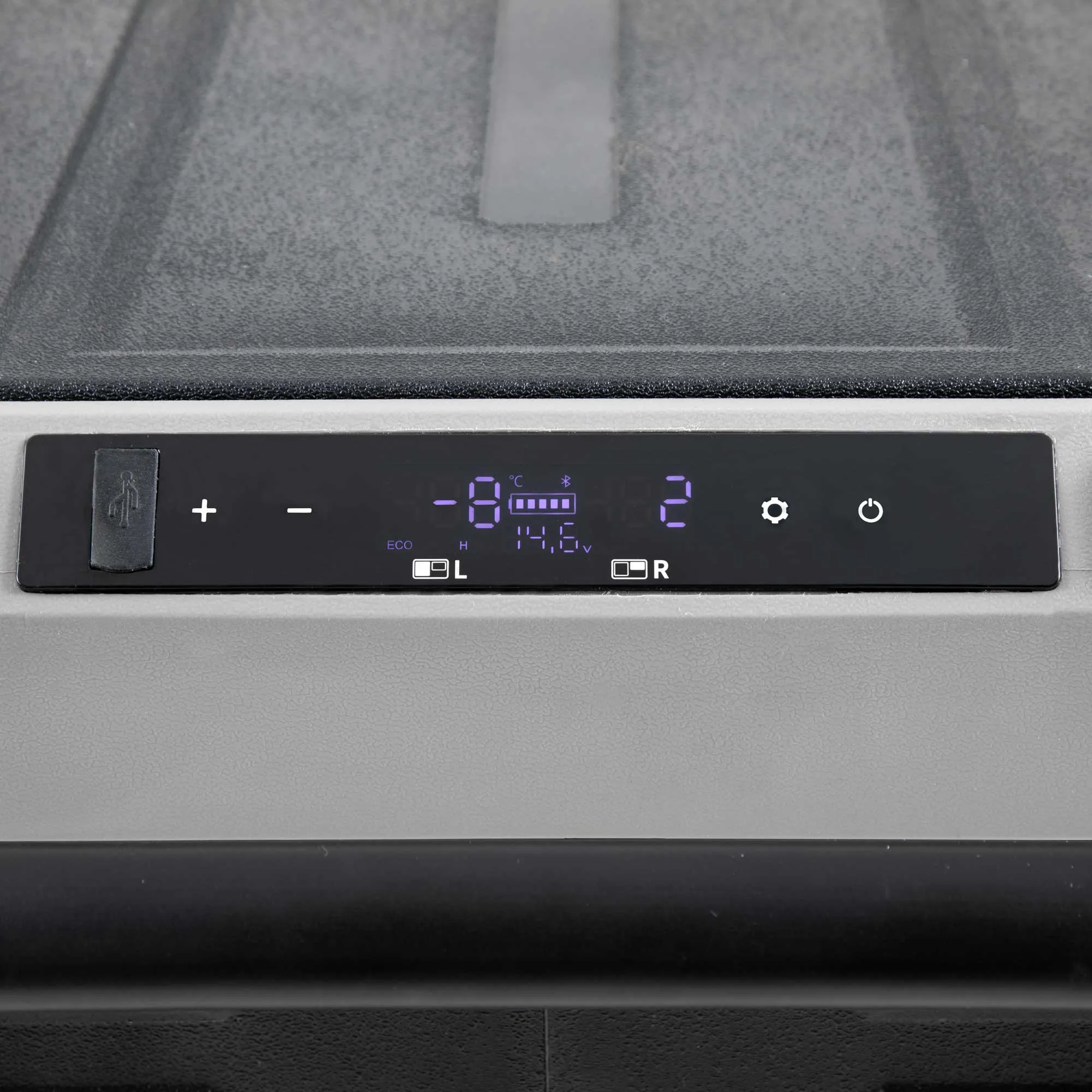 75L Portable Car Fridge, Freezer, 12/24V Dual Zone Compressor - DL127