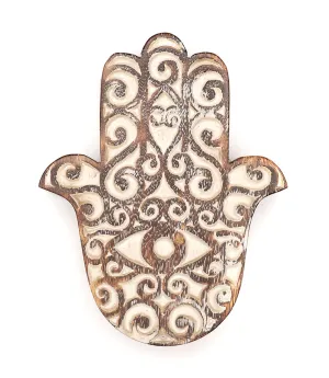 Aashiyana Hamsa Wooden Pivot Box - Hand Carved Antique Finish