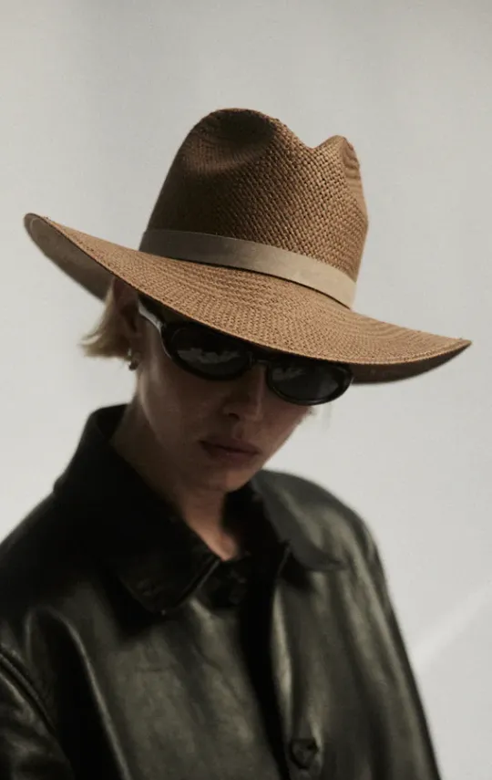 ADRIANA HAT IN BROWN