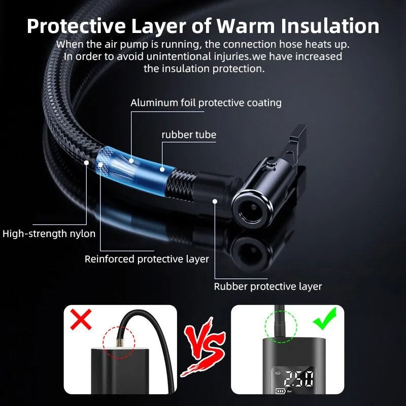 Air Pump Portable Wireless Tire Compressor