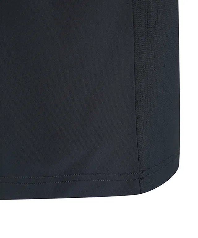 ANEW Golf: Men Back Triangular Point Short T-Shirt - D/Grey
