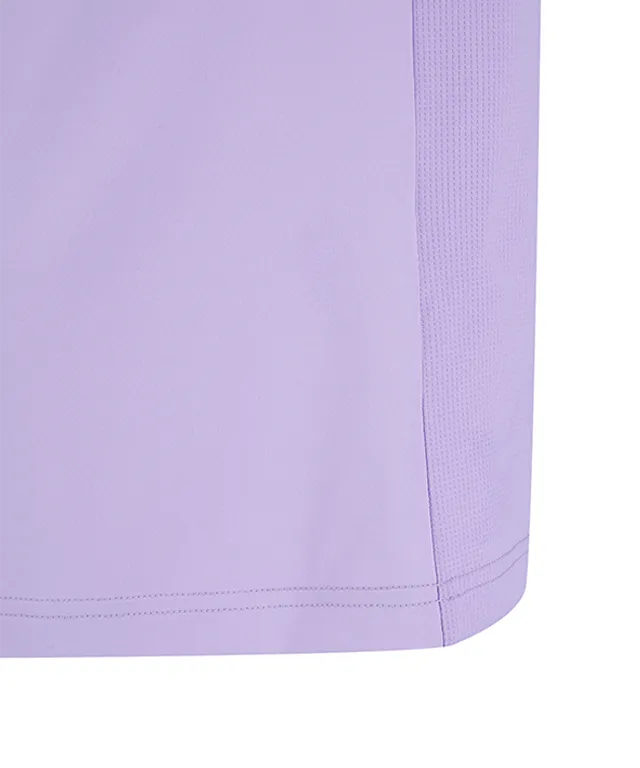 ANEW Golf: Men Back Triangular Point Short T-Shirt - Lavender
