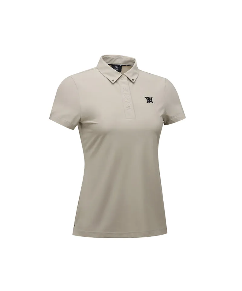 ANEW GOLF Women's Essential Short T-Shirt - Beige