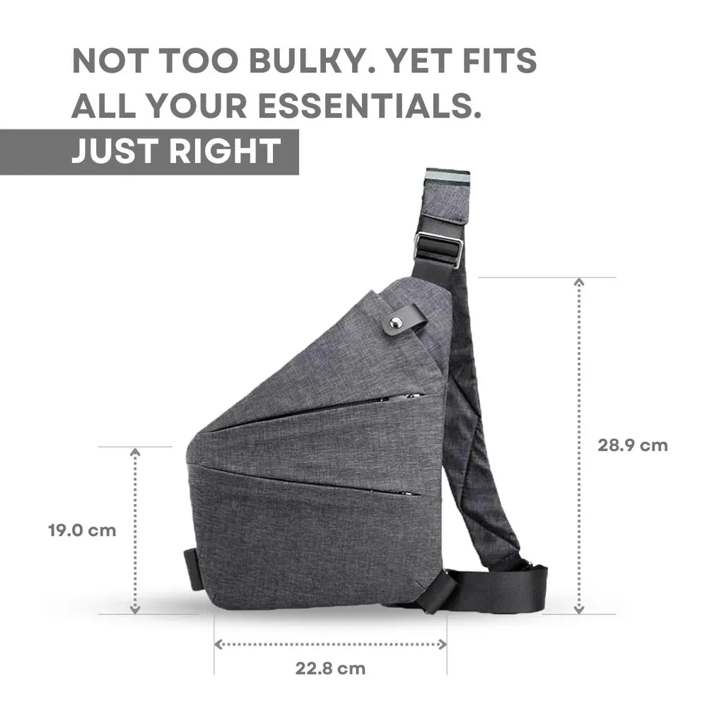 Anti-Theft Travel Crossbody Bag – Lightweight & Secure