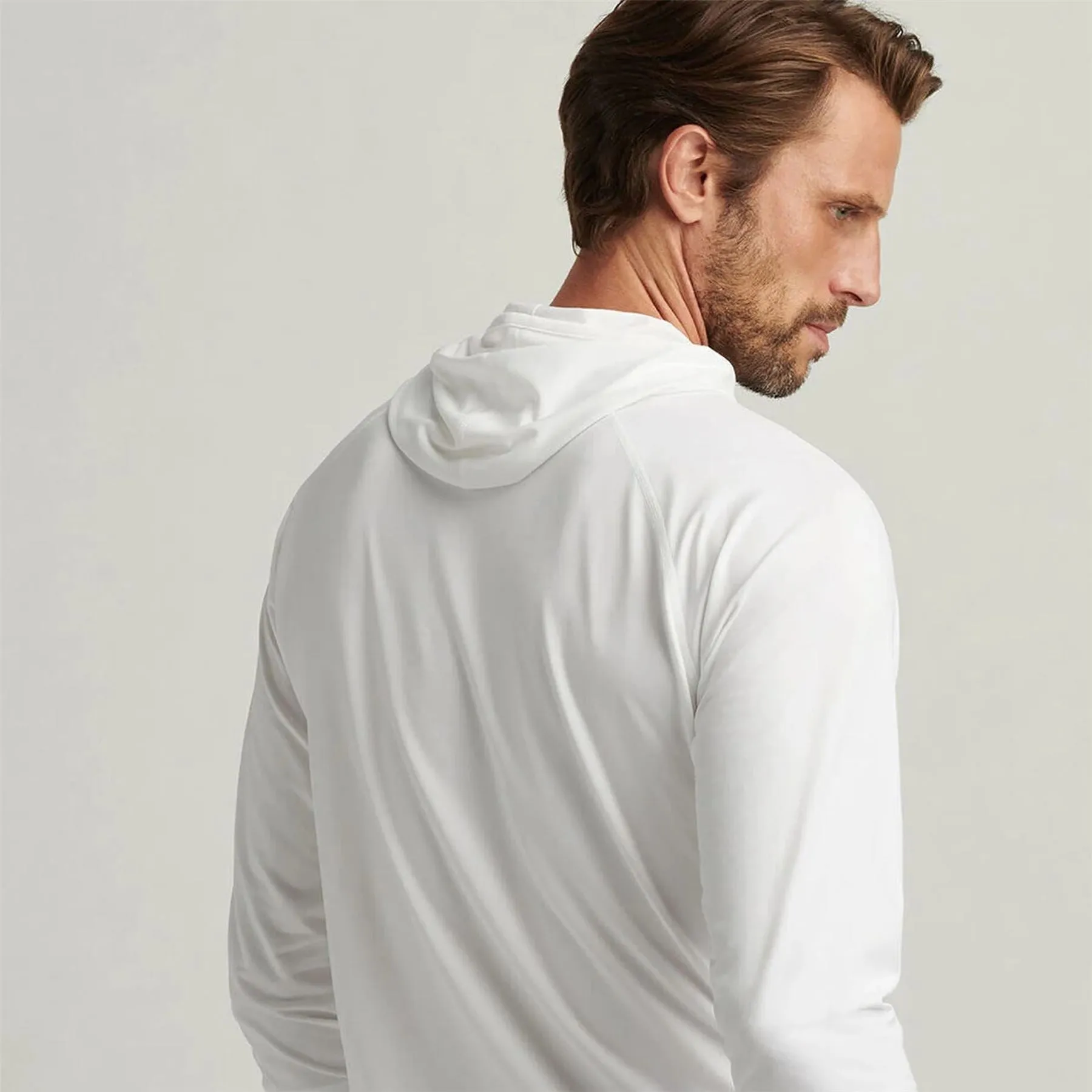 Aurora Performance Hoodie White