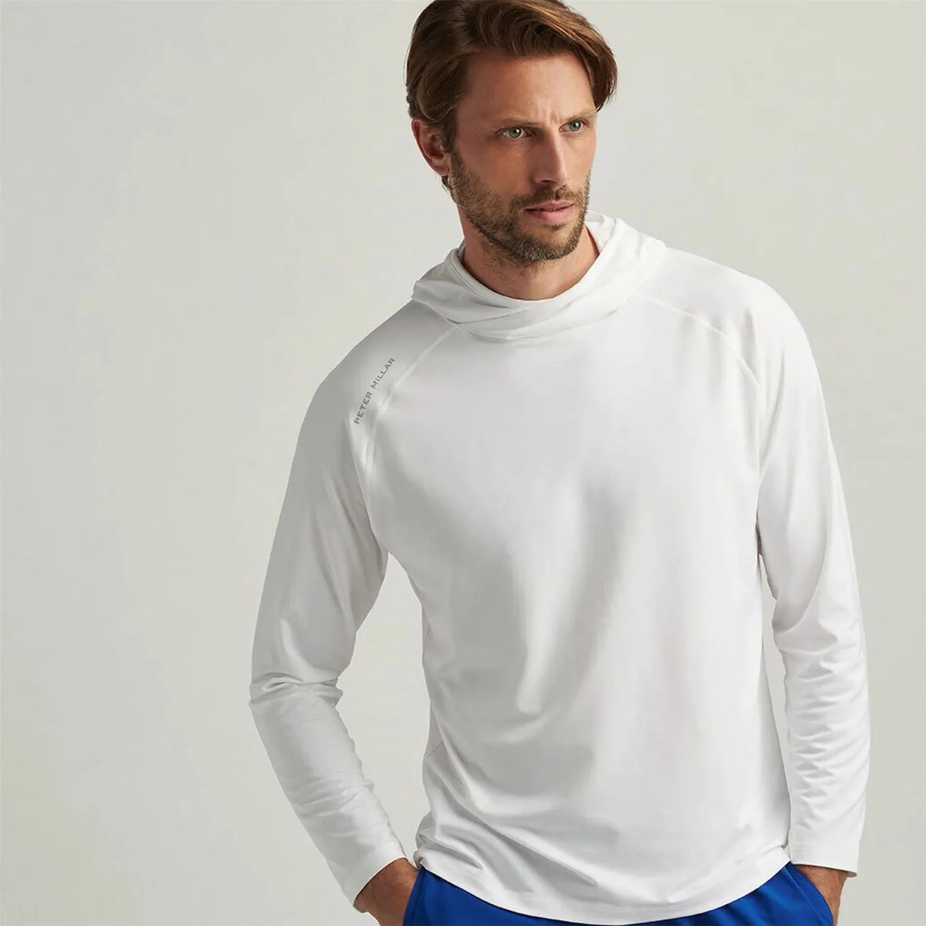 Aurora Performance Hoodie White