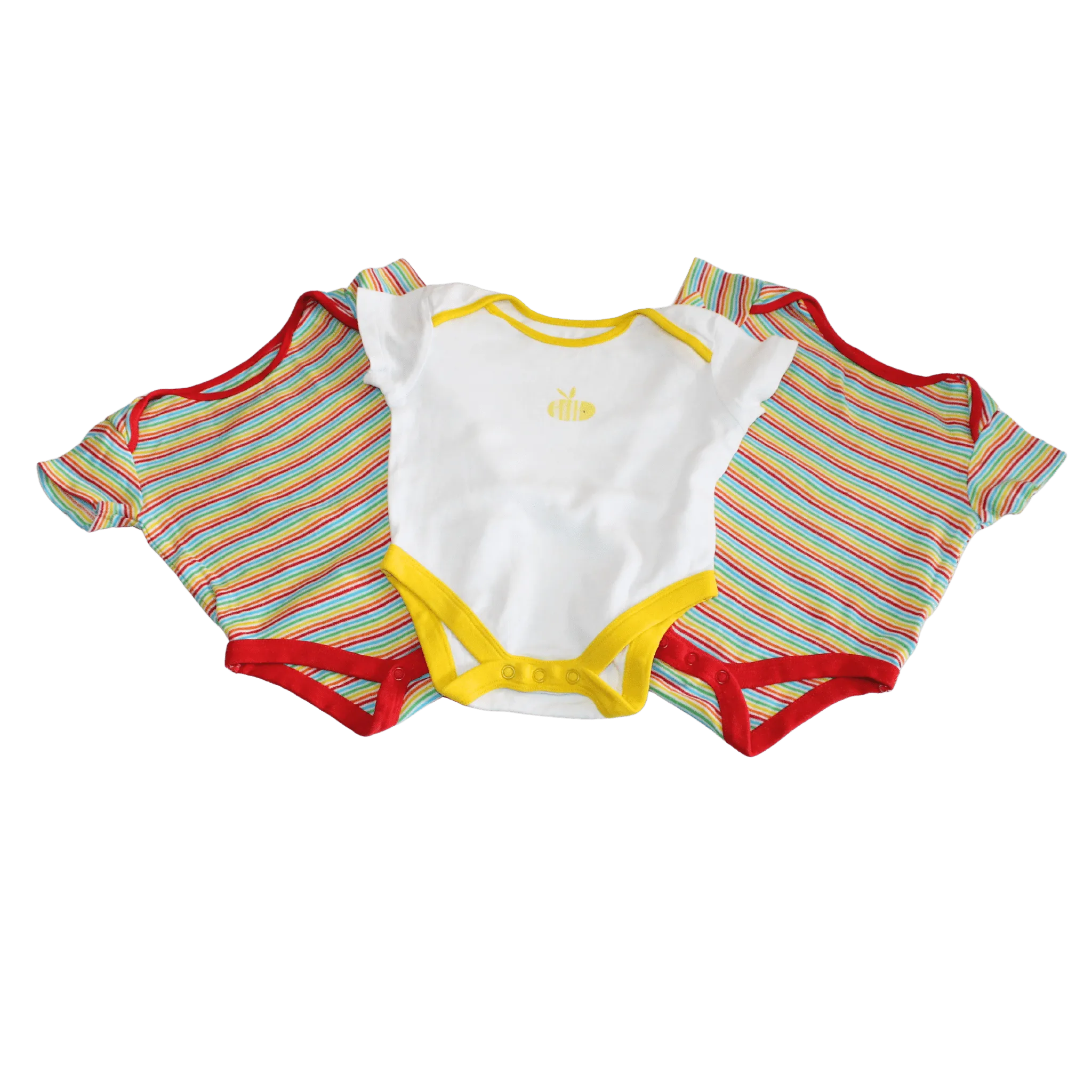 Bees and Rainbow Vests x3