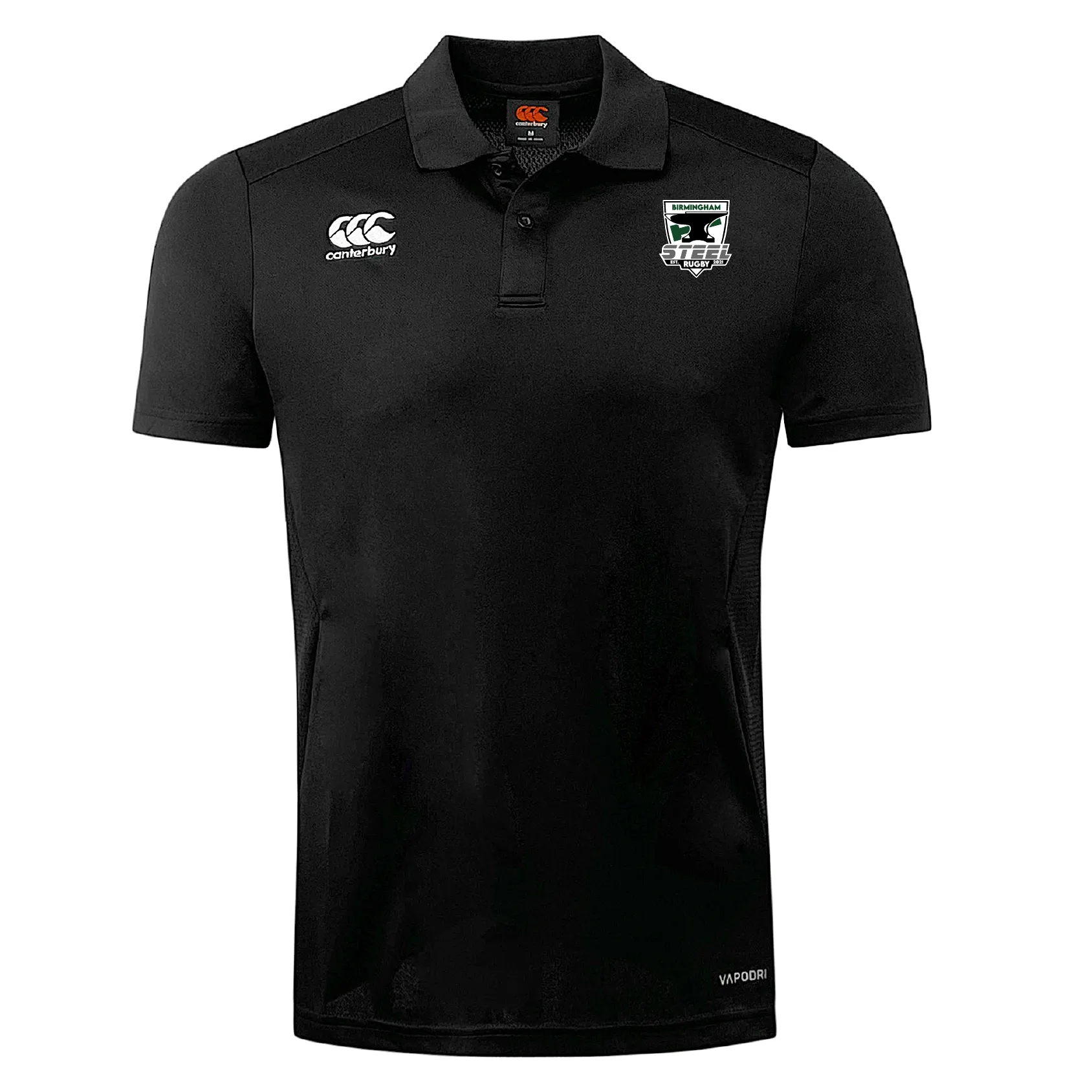 Birmingham Steel Rugby Club Dry Polo by Canterbury