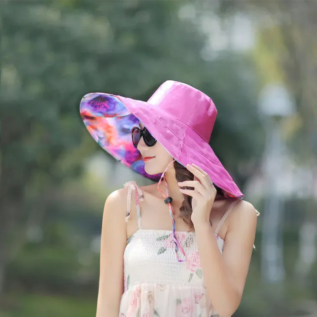 Bohemian Style Reversible Sun Hat