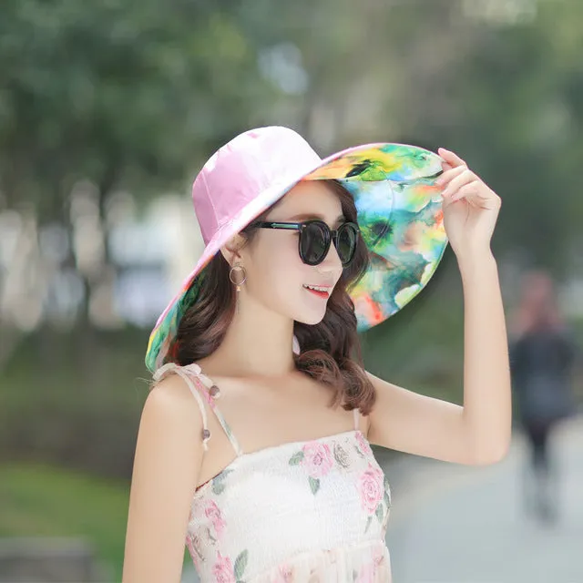 Bohemian Style Reversible Sun Hat