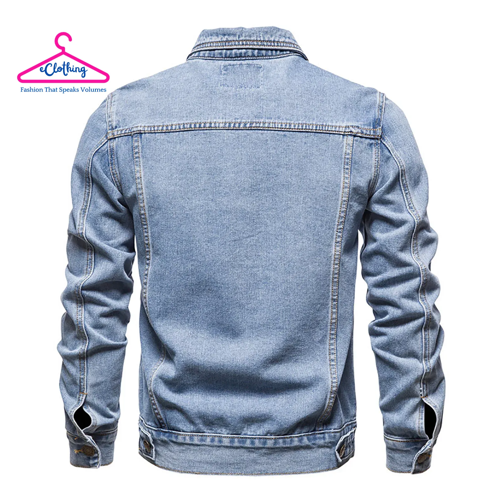 Brnmxoke Men’s Oversized Denim Jacket