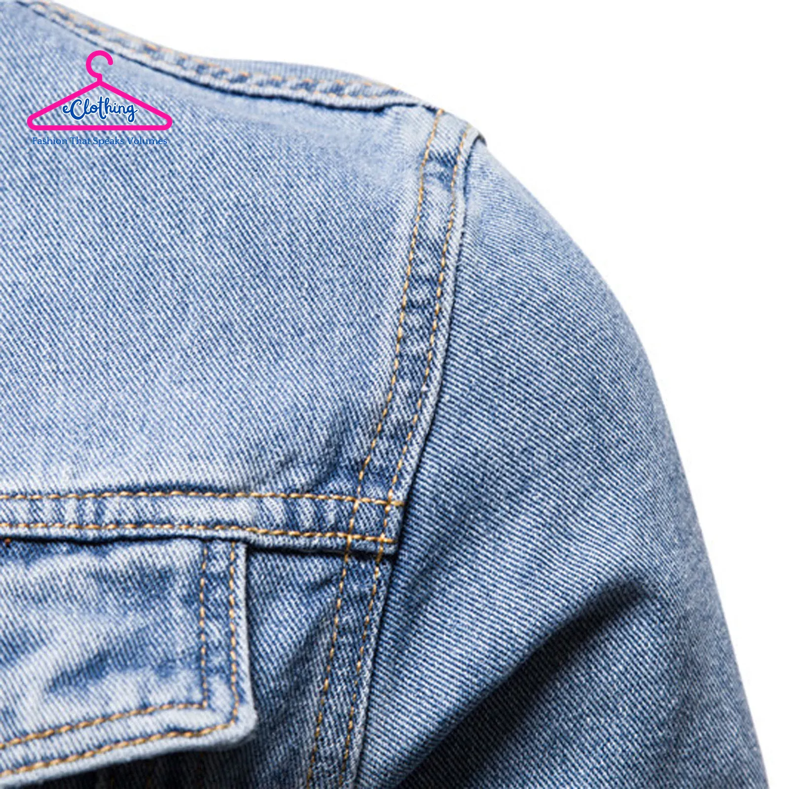 Brnmxoke Men’s Oversized Denim Jacket