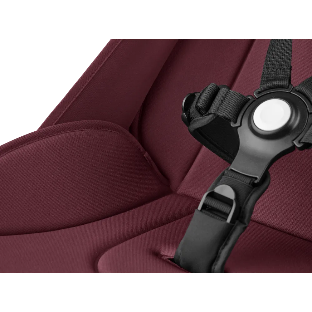 Bugaboo Butterfly Stroller with Travel Bag & Bumper Bar - Dark Cherry
