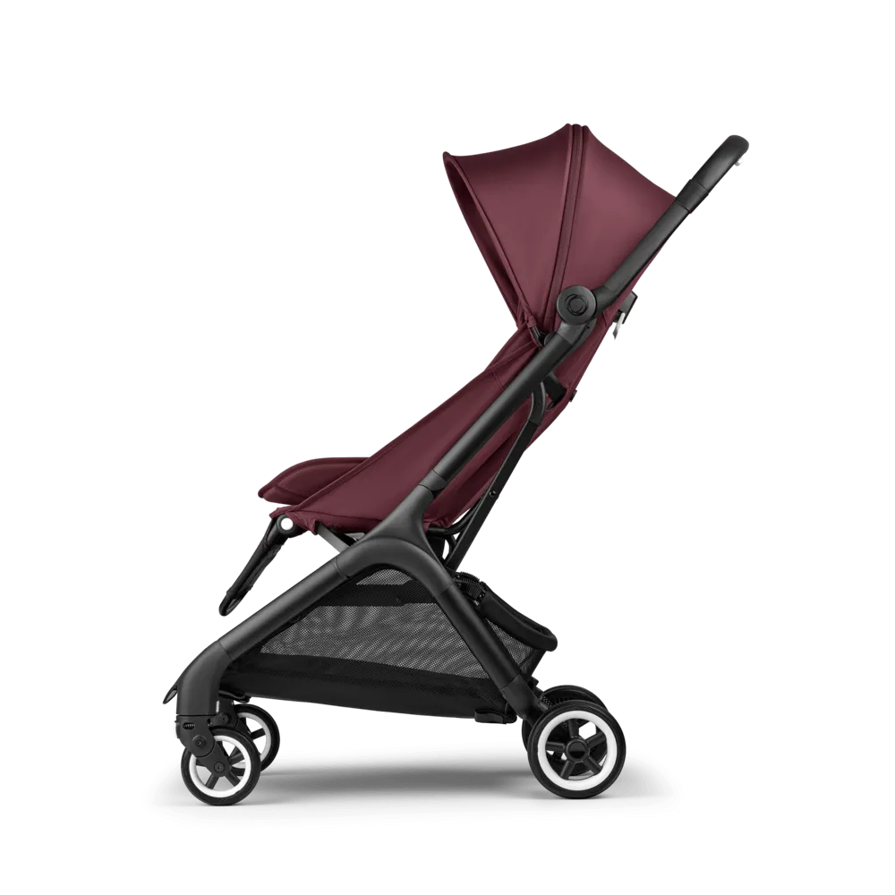 Bugaboo Butterfly Stroller with Travel Bag & Bumper Bar - Dark Cherry