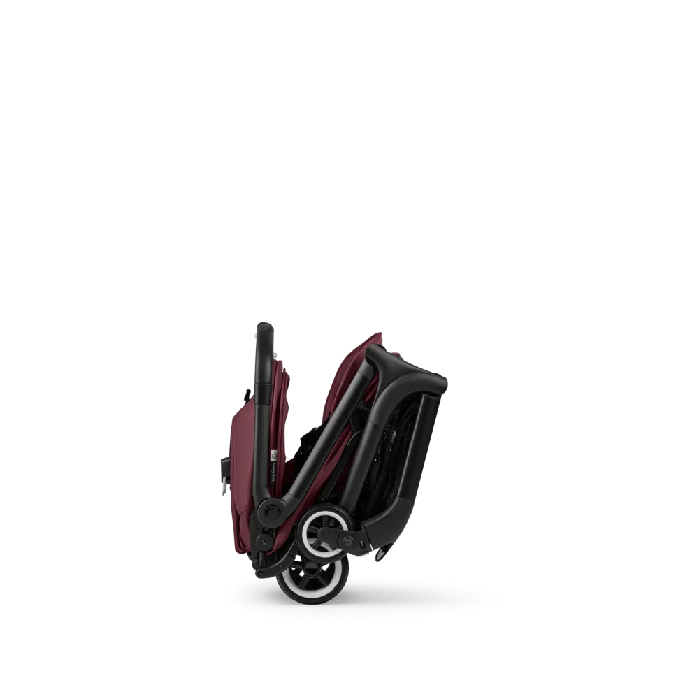 Bugaboo Butterfly Stroller with Travel Bag & Bumper Bar - Dark Cherry