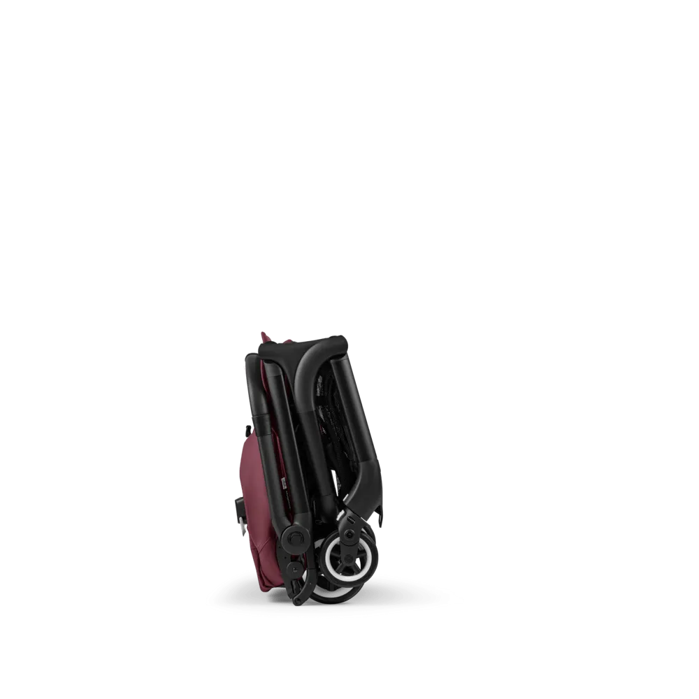 Bugaboo Butterfly Stroller with Travel Bag & Bumper Bar - Dark Cherry