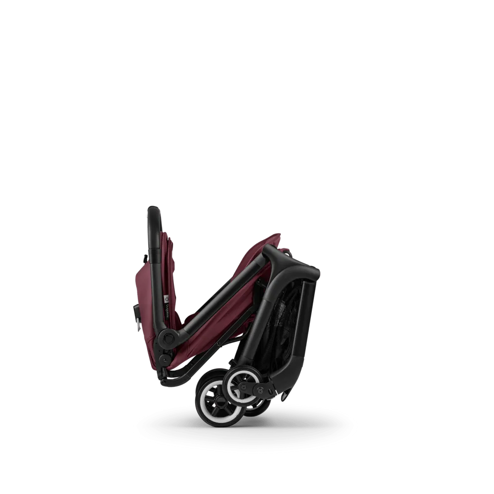 Bugaboo Butterfly Stroller with Travel Bag & Bumper Bar - Dark Cherry