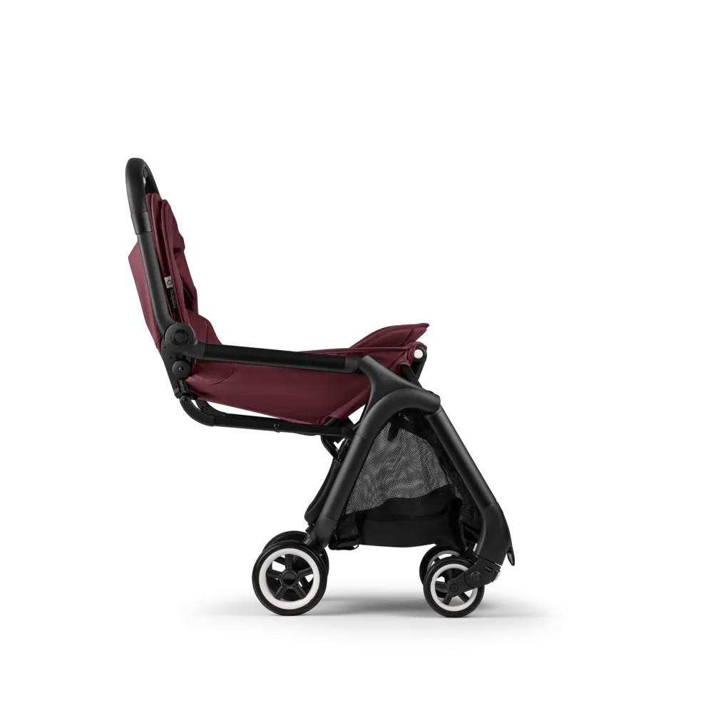 Bugaboo Butterfly Stroller with Travel Bag & Bumper Bar - Dark Cherry