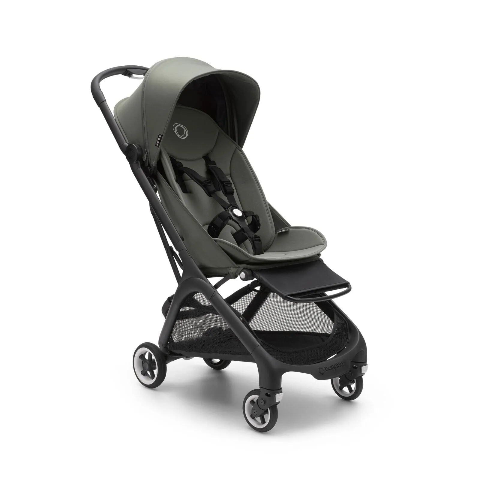 Bugaboo Butterfly Stroller with Travel Bag & Bumper Bar - Forest Green