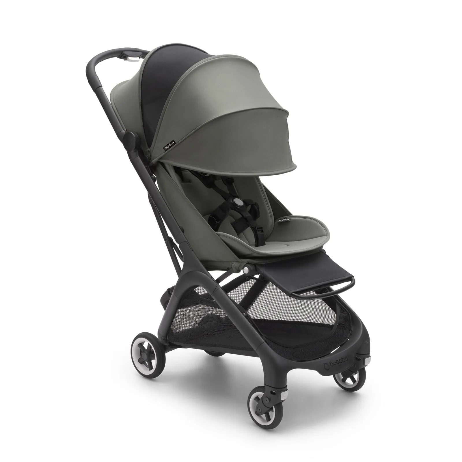 Bugaboo Butterfly Stroller with Travel Bag & Bumper Bar - Forest Green