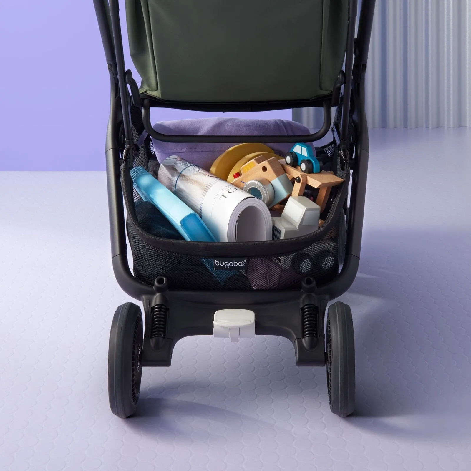 Bugaboo Butterfly Stroller with Travel Bag & Bumper Bar - Forest Green