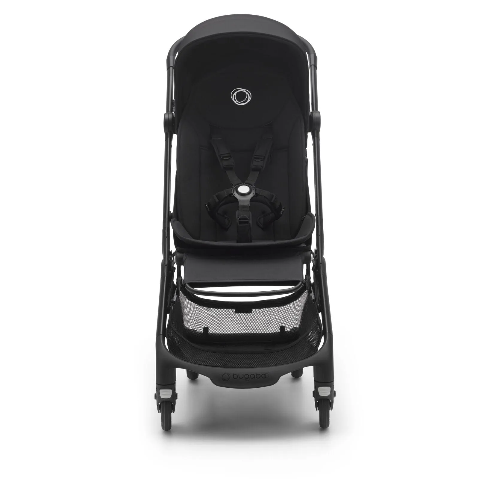 Bugaboo Butterfly Stroller with Travel Bag & Bumper Bar - Midnight Black