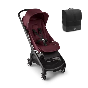 Bugaboo Butterfly Stroller with Travel Bag - Dark Cherry