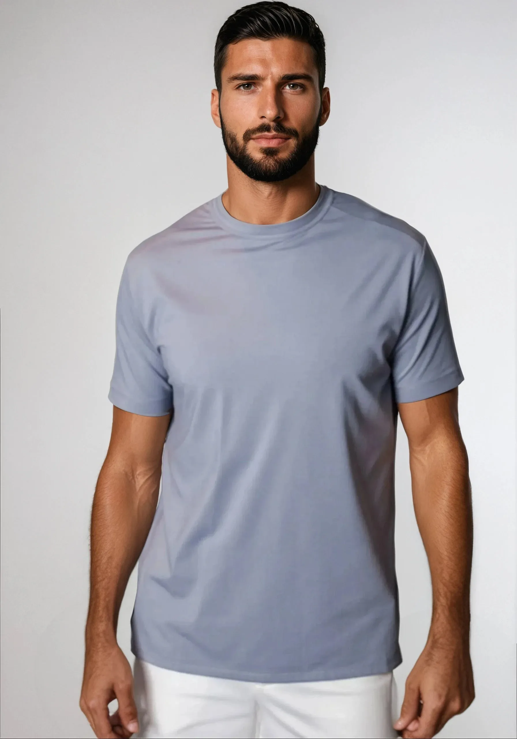 Buki   CINQO Crew Neck T-Shirt Orchid
