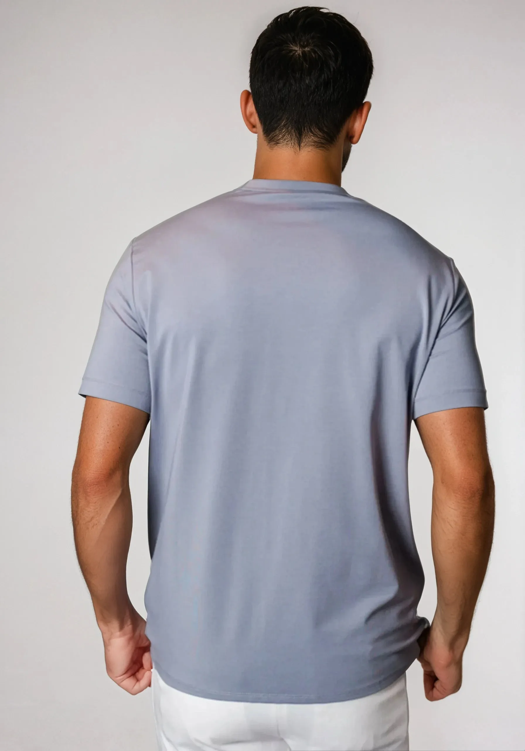 Buki   CINQO Crew Neck T-Shirt Orchid