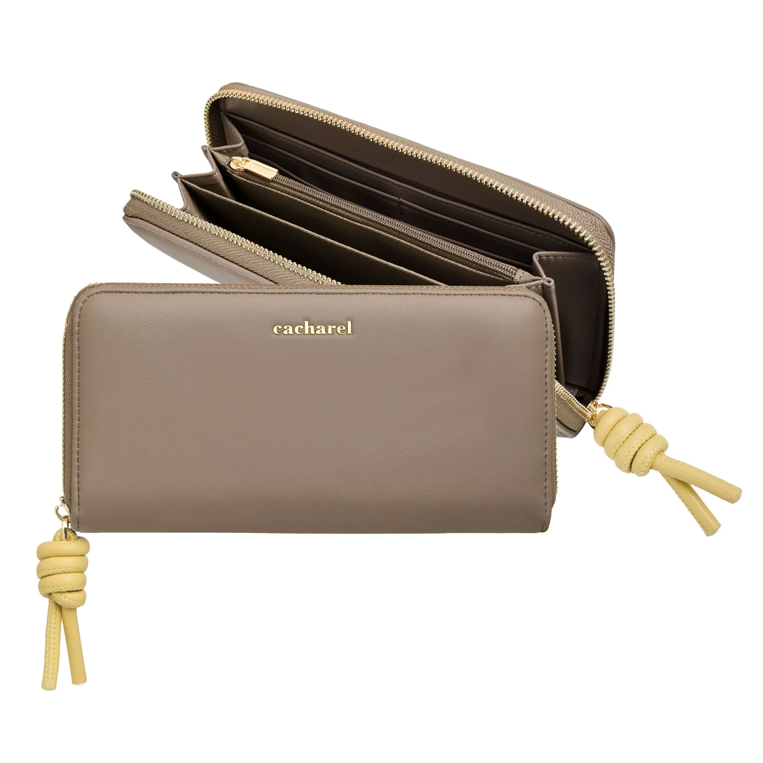 CACHAREL CEL536X - Travel wallet Apolline Beige