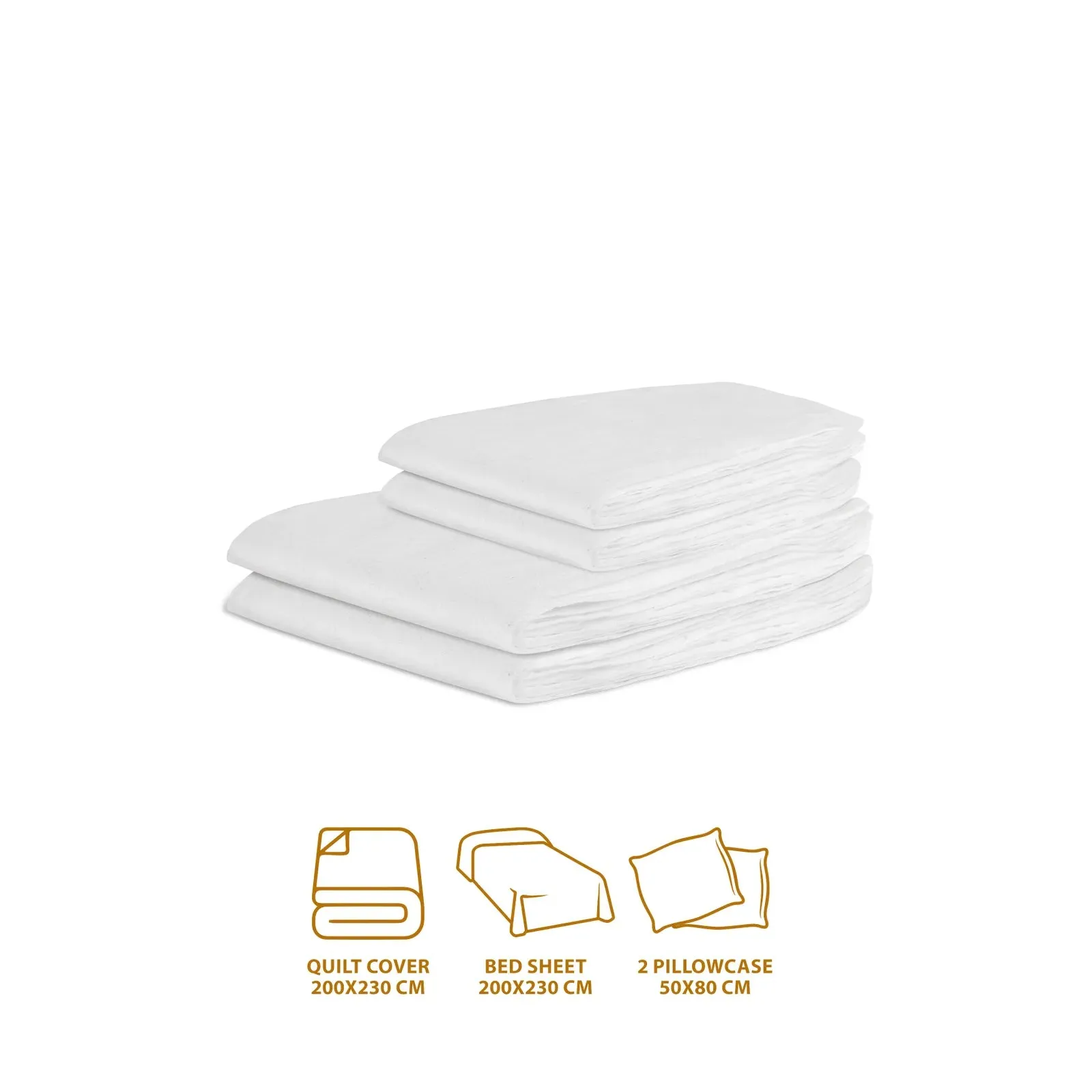 Camouflage Cotton Disposable Bedding