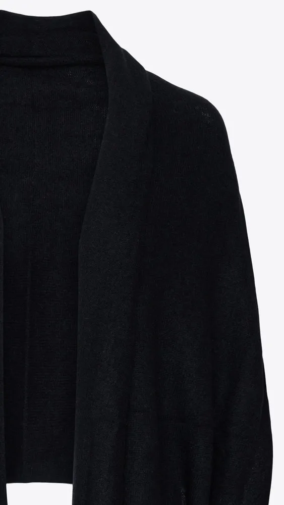 Cashmere Travel Wrap - Black