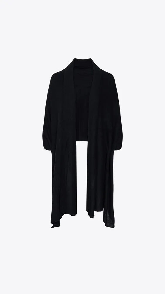 Cashmere Travel Wrap - Black
