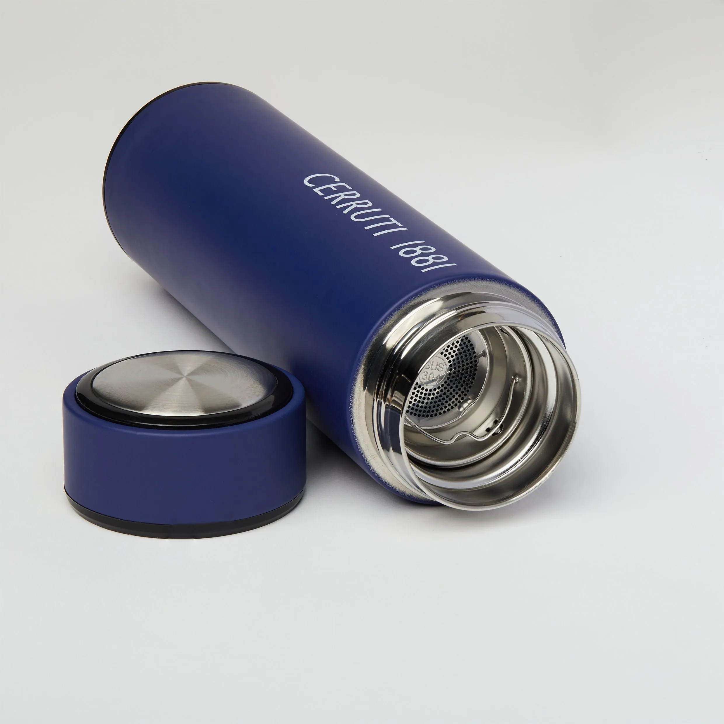 Cerruti 1881 NAI328M-Isothermal flask Block Bright Blue