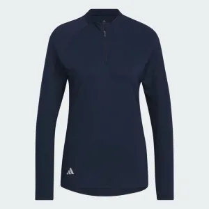 CHANDAIL GOLF ADIDAS  ZIP FEMME