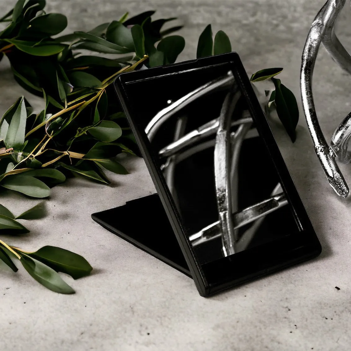 Compact Folding Travel Mirror