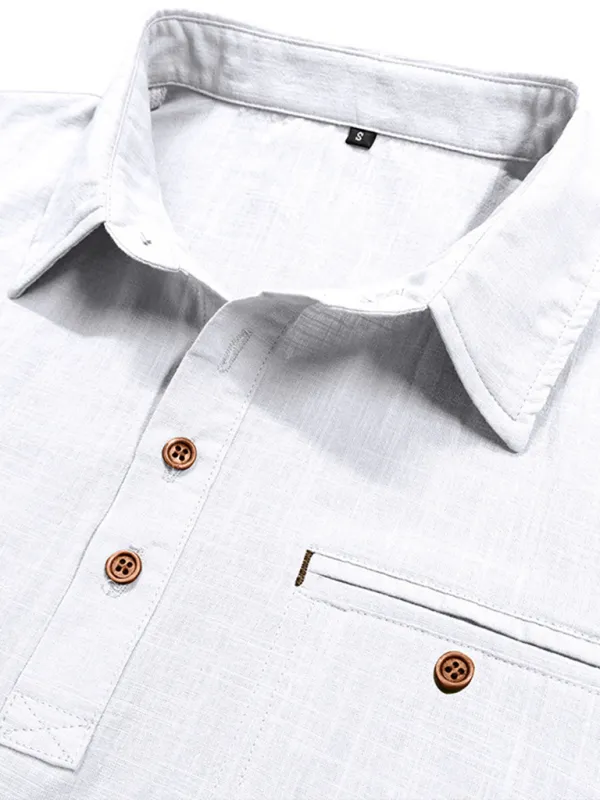 Cotton Polo Shirt for Men's Outdoor Events