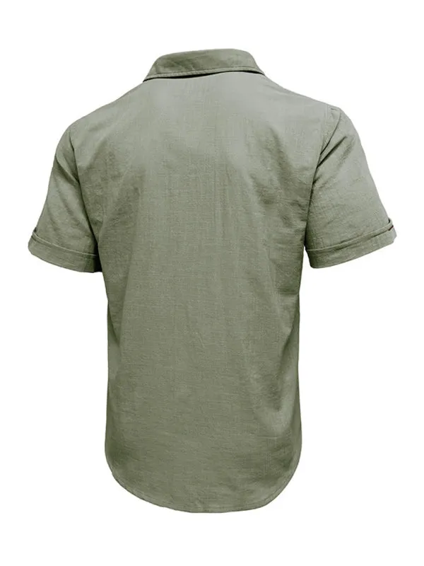 Cotton Polo Shirt for Men's Outdoor Events