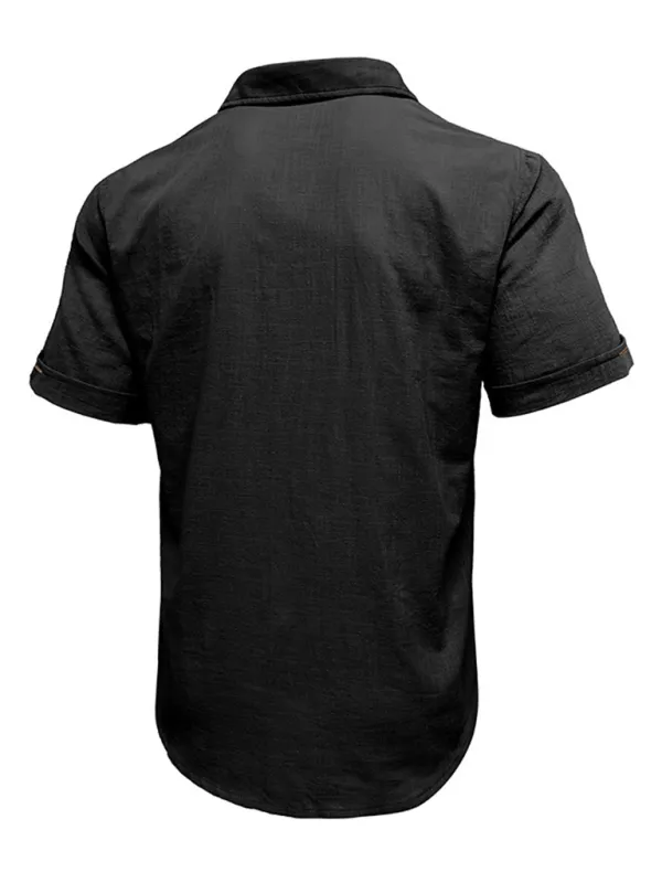 Cotton Polo Shirt for Men's Outdoor Events