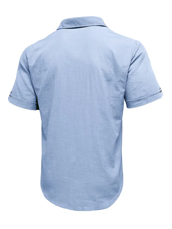 Cotton Polo Shirt for Men's Outdoor Events