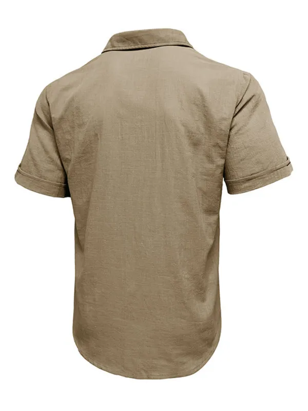 Cotton Polo Shirt for Men's Outdoor Events
