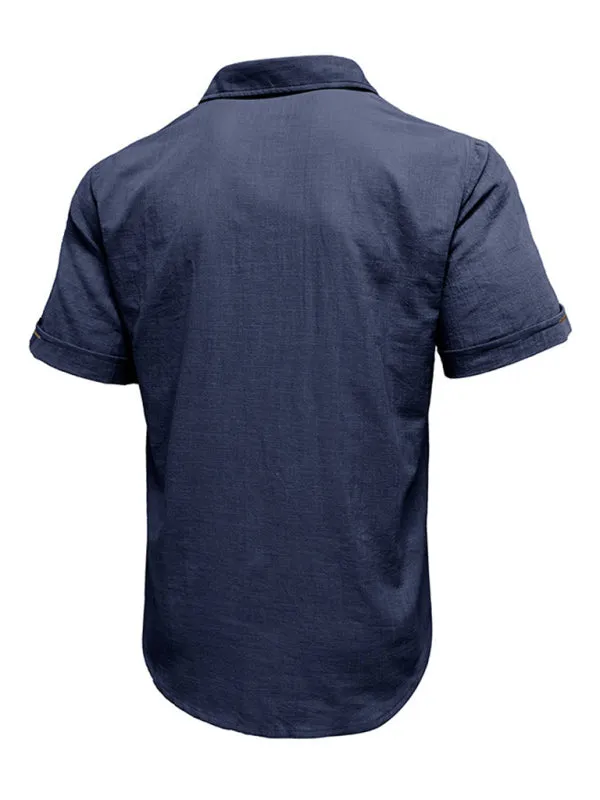 Cotton Polo Shirt for Men's Outdoor Events