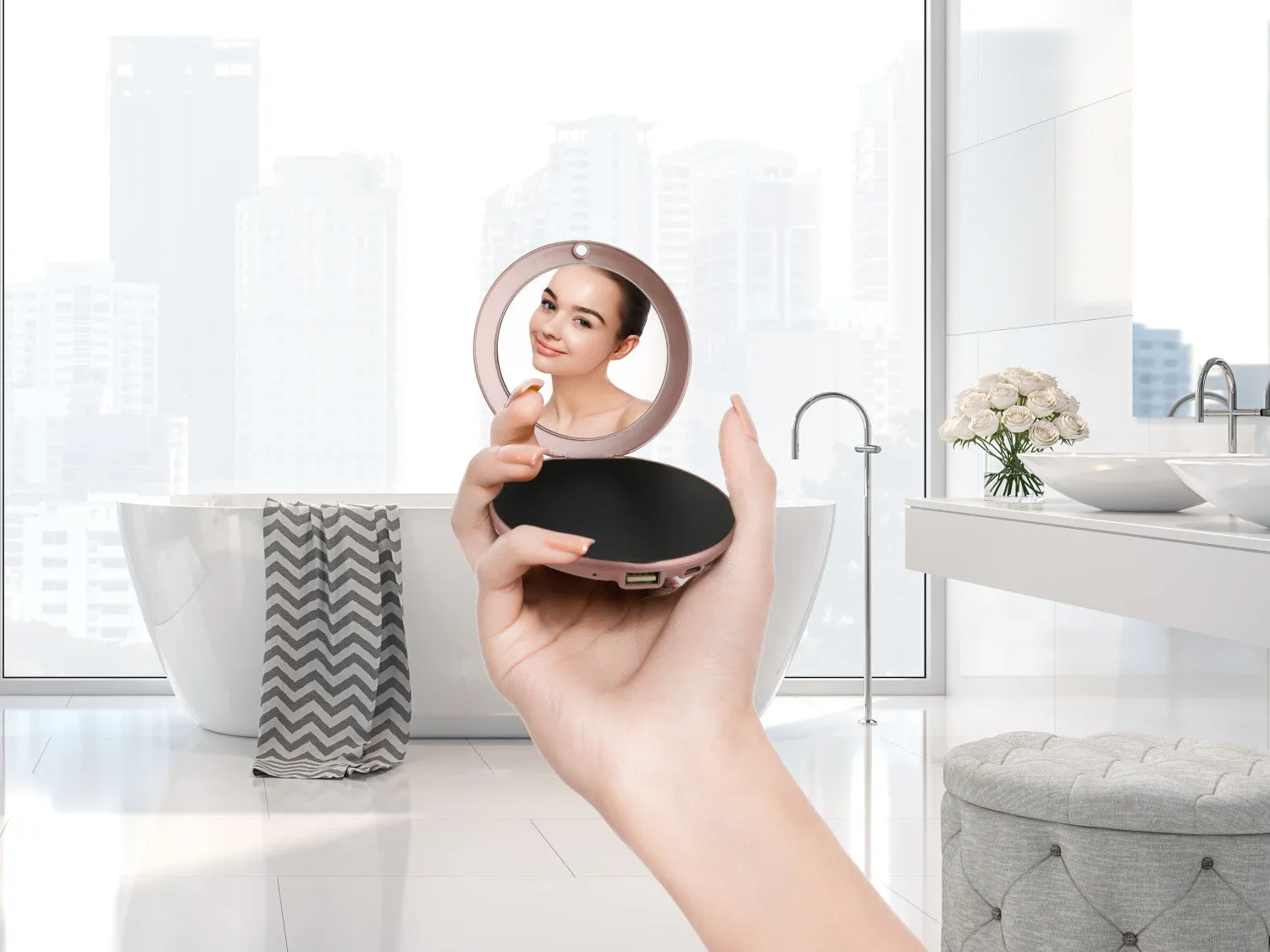 Elle Mirror Power Bank