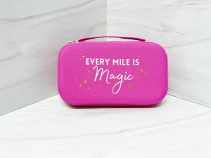 Every Mile is Magic Large Travel Medal Case - Pink