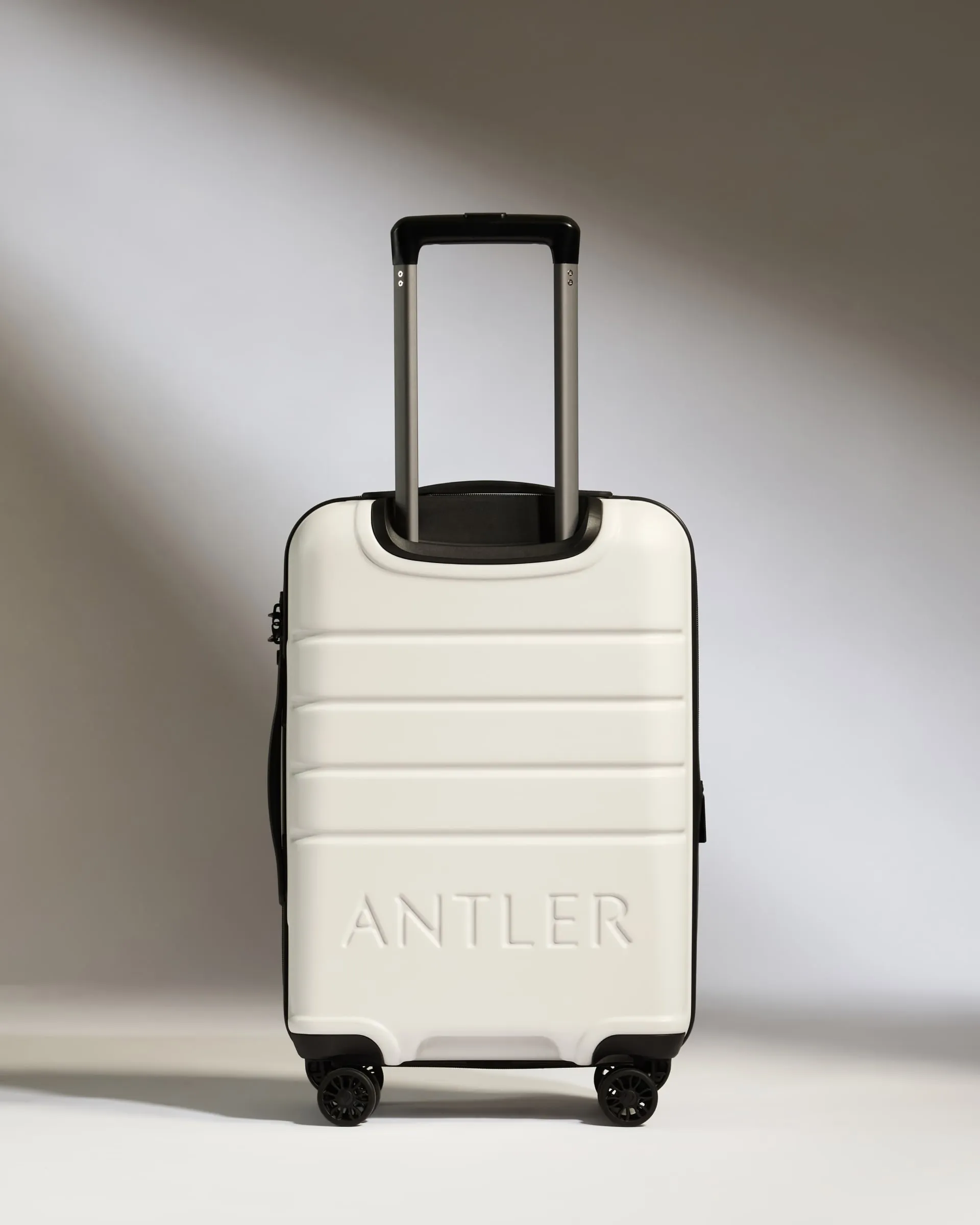 Expandable Carry-on Luggage in Arctic Grey - Logo