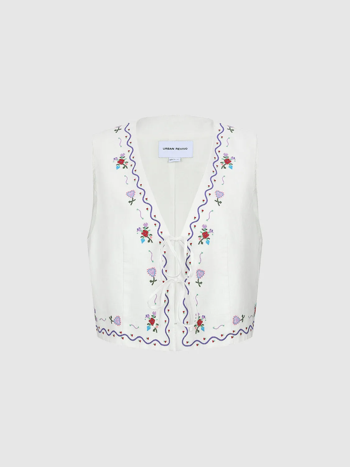 Floral Leisure Vests