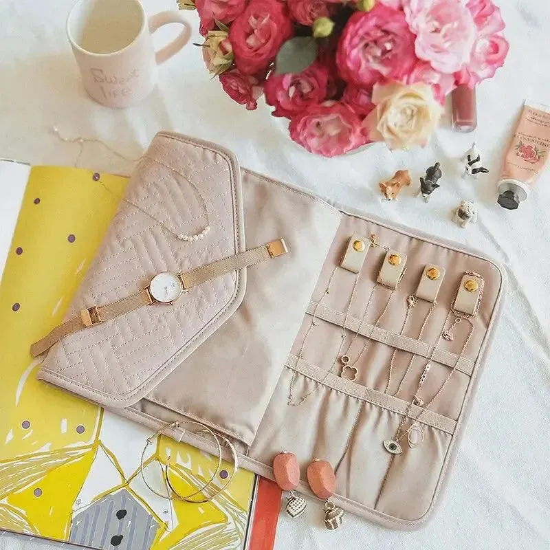 Foldable Jewelry Organizer for Travel