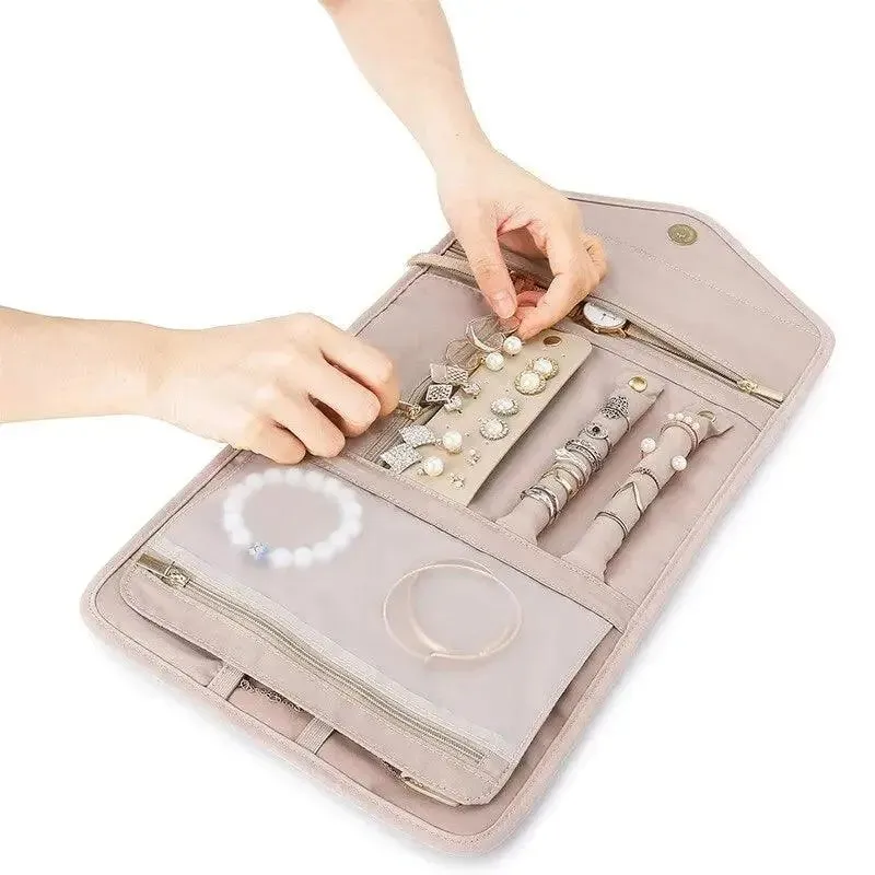 Foldable Jewelry Organizer for Travel